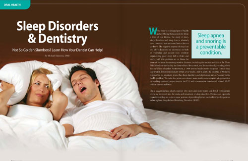 sleep disorders and dentistry