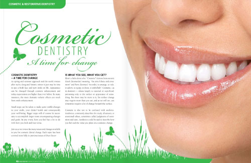 Cosmetic Dentistry A Time For Change