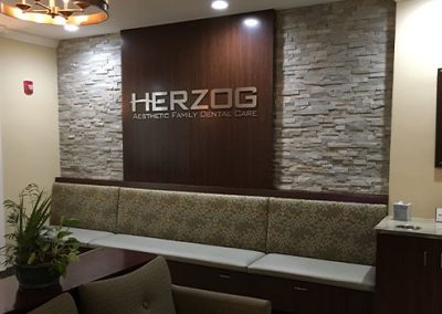 lobby at Herzog Aesthetic Family Dental Care