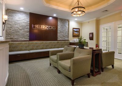 waiting lobby Herzog Aesthetic Family Dental Care
