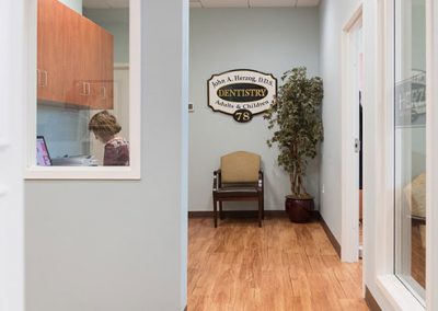 entrance to Herzog Aesthetic Family Dental Care