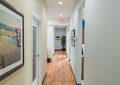 hallway at Herzog Aesthetic Family Dental Care